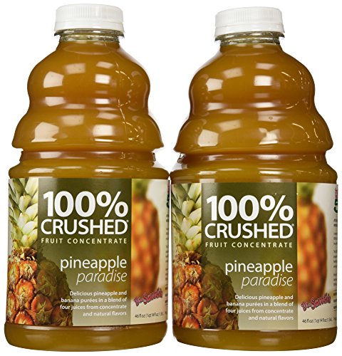 UPC 647854720403, Dr. Smoothie 100% Crushed Fruit Concentrate, Pineapple Paradise, 46-Ounce Bottles (Pack of 2)