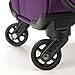 DELSEY PARIS Sky Max Softside Expandable Luggage with Spinner Wheels, Purple, Carry-on 21 Inch
