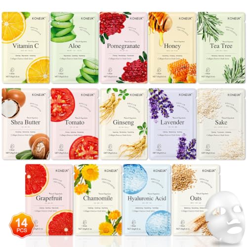 KONEUK Hydrating Face Mask Set
