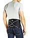Tommie Copper Men’s Comfort Back Brace, Sweat Wicking Breathable Back & Muscle Compression Support for Everyday - Black - Small/Medium