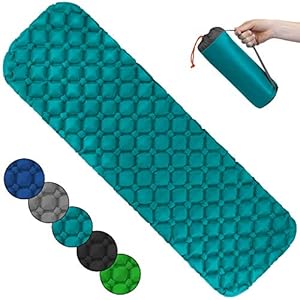 ALPIDEX Opblaasbare Luchtmat Licht Campingmatras Airbag Slaapmat Luchtbed Outdoor Strand Trekking Backpacking