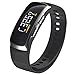 GolfBuddy BB5 Golf GPS LED Band, Black/Silver