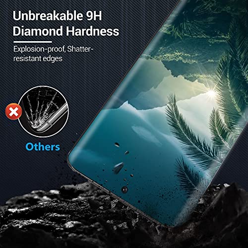 1+1 Pack Galaxy S22 Ultra Screen Protectors, Include 1 Pack Camera Lens Protector,9H HighGrade