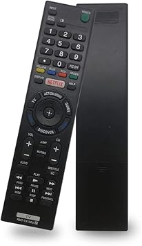 Amazon Com Replacement Sony Remote Control Rmt Tx100u For All Sony Bravia Tv Sony Lcd Led Hdtv Smart Tv With Netflix Button Pre Programmed Electronics