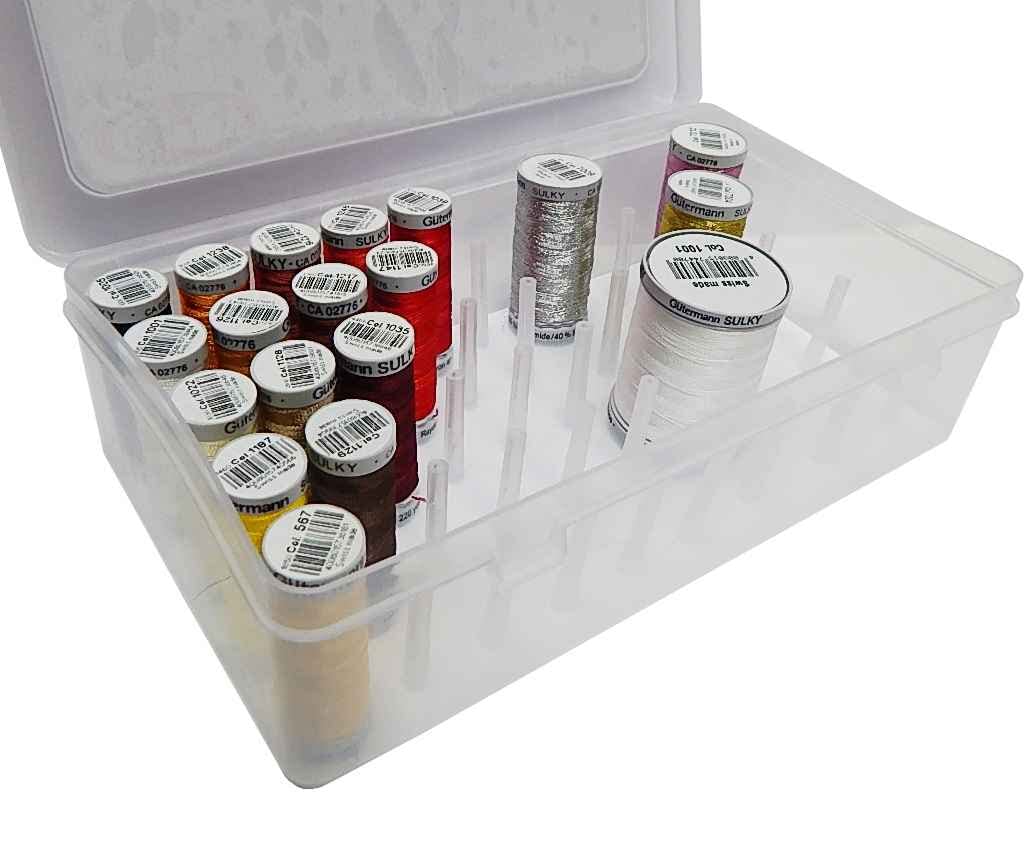 Sewing Thread Box for 42 Spools
