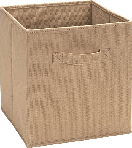 Systembuild fabric storage bin, mocha