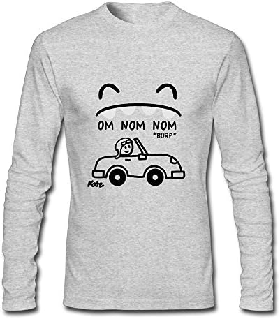 TTSWESM Om Nom Nom Burp Personalized Menmen Long Sleeved Shirt