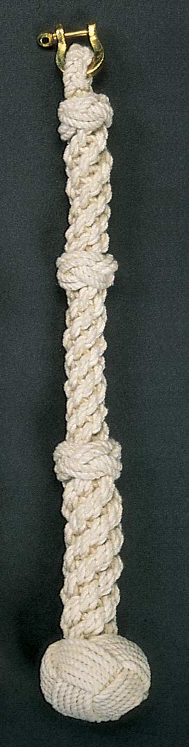 Nauticalia 5097 Cotton Bell Rope, 25cm, natur