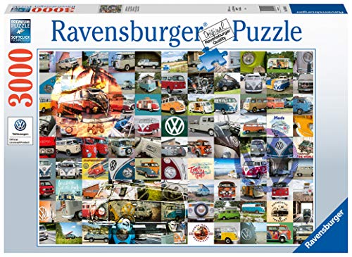 Ravensburger Puzzle 16018-99 VW Bulli Moments - 3000 Teile VW Puzzle für Erwachsene und Kinder ab 14 Jahren