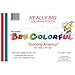 Great2bColorful Coloring Poster (3 Sizes~2 Paper Choices) - Coloring America with State Trivia (24