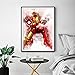 DIY 5D Diamond Painting Kits for Adults Full Drill, Diamond Arts Craft for Home Wall Decor, Paintings Pictures Art Kits Captain America and Iron Man 30x40centimeter