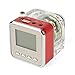 NiZHi TT-028 MP3 Mini Digital Portable Music Player Micro SD USB FM Radio (Red)
