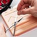 Suture Practice Kit for Suturing Training: Advanced 30 Piece Suture Kit with Large Pre-Cut Silicone Wound Suture Pad, Suturing Tools, 4 Types Threads & Storage Case - Medical Training Surgical Sutures