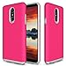 LG Stylo 4 Case,LG Q Stylus Case,Hybrid Defender Armor Case,Dual Layer Protective Cover Phone Case,Full Body Rugged Case,Non-slip Drop Protection Shock Proof Case for LG Stylo 4 / LG Q Stylus Hot Pink
