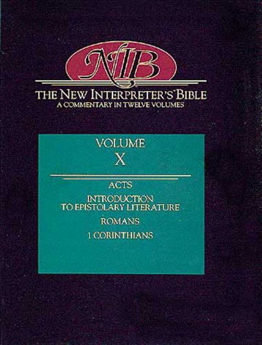 "The New Interpreter's Bible - Acts - First Corinthians (Volume 10)" av Robert W. Wall