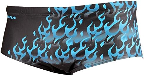 funaqua Men Flames bathing trunks – Blue