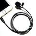Crystal Clip High Performance Clip-on Lavalier Microphone for use with iPhone, iPad and other Smartphones and Tablets