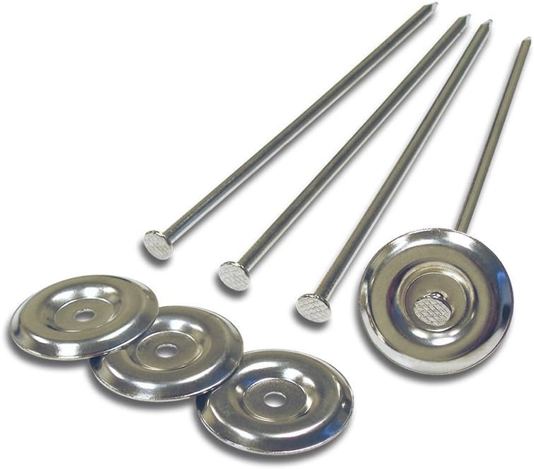 Voyager Tools 4 Piece OutDoor Patio Rug Stakes (Pack of 4