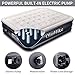 Queen Air Mattress with Built-in Pump for 2 Adults, Inflatable Double High Elevated Airbed for Guests with Comfortable Top, Raised 18″ Real Air Mattresses as Camping Bed, Inflated Size – 80×60×18 INCHthumb 4