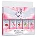 Doc Johnson CandiLand Sensuals - 5 Flavor Variety Pack - Candy Inspired Flavored Water-Based Body Glides - Free of Paraben, Glycerin and Sugar - 5 x 1 fl.oz. (5 X 29.5 ml) - Multi-Colored