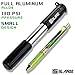 BLANST Mini Bike Pump - Bicycle Accessories Tire Repair Kit - 130 PSI Presta and Schrader Valve Compatible - for Road & Mountain Bicycle with Levers and Gluless Patches