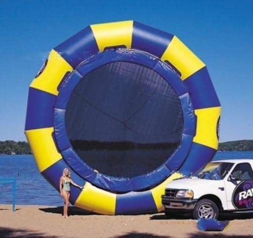 HOT SALE 3-5M/9.8"-16.4" Diameter Inflatable Water Trampoline Swim Platform 110V/220V