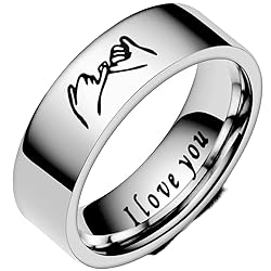 Jude Jewelers 6mm Stainless Steel Classic Plain