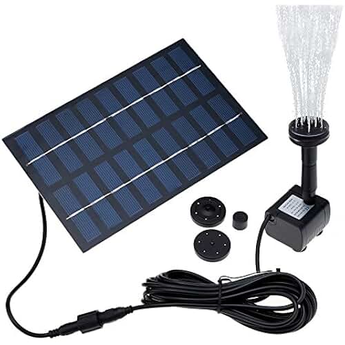 bird bath bubbler solar