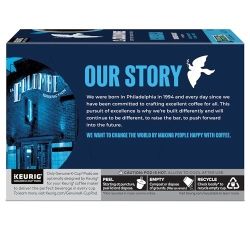 LA COLOMBE® COFFEE ROASTERS CORSICA DARK ROAST COFFEE, SINGLE SERVE KEURIG® K-CUP® PODS, 10 COUNT BOX