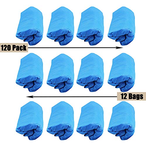 Disposable Shoe & Working Boot Covers by P&P MEDICAL SURGICAL Waterproof Durable Non-Slip Resistant Polypropylene for Medical Offices Indoor Carpet Protection Universal Size Pack of 120 - Thumbnail 7