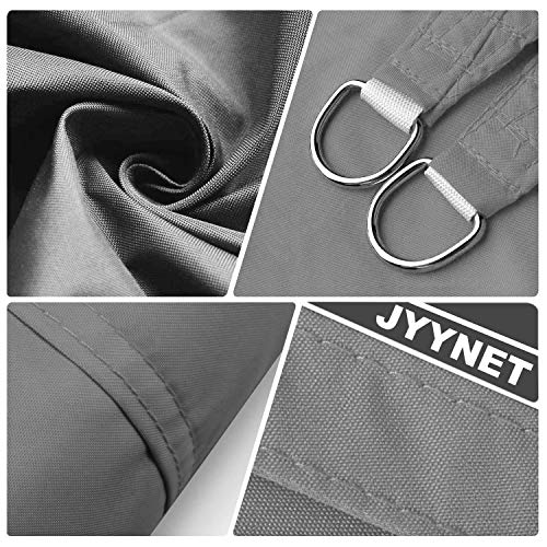 JYYnet Sonnensegel, Sonnensegel Sonnenschutz Sonnensegel Wasserdicht UV-Schutz Polyester Sonnensegel für Garten Balkon… – Bild 5