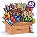 Healthy Snacks and Bars Variety Pack Gift Snack Box care package Granola Bars- Bulk Sampler(40 count)