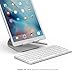elago iPad Pro, P4 Stand - [Premium Aluminum][Cable Management][Perfect Angle] - for iPad Pro, iPad air, iPad, iPad Mini & Tablet PC (Silver)