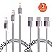 3 Pack Cell Phone Cable (Lightning Purple)