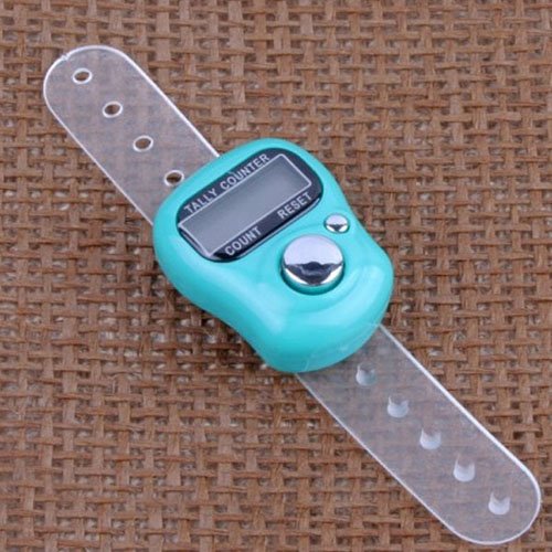image for Krismile New 5ps Electronic Row Counter Finger Ring Golf Digit Stitch 