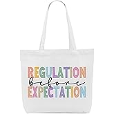 VBCVBGFH Funny Occupation Gifts Canvas Tote Bag Reusable Grocery Shopping Bags Gifts for Women Psychologist Teacher