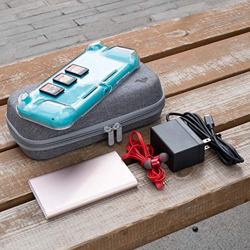 image for ButterFox Extra Large Carrying Case for Nintendo Switch Lite, Fits AC 