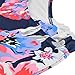BuyBai Women's Sexy Halter Bikini Floral Print High Waist Swimsuit Bathing Suits