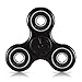 Toplay Fidget Spinner Toy Stress Reducer Ceramic Bearing - Perfect For ADD, ADHD, Anxiety, and Autism Adult Children (Black)
