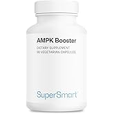 Supersmart - AMPK Booster - AMPK Metabolic Activator - with Berberine | Non-GMO & Gluten Free - 90 Vegetarian Capsules