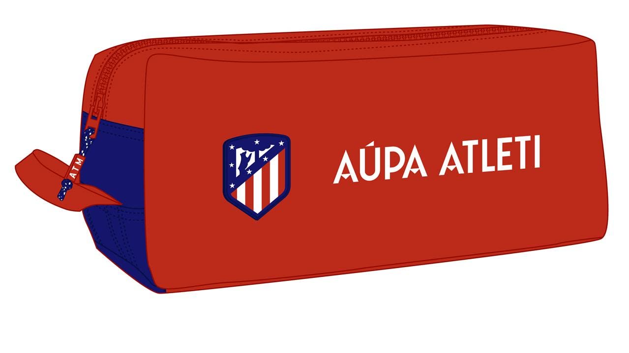 safta Unisex Kid's Atletico Madrid, 340x180x150 mm, Red and Navy Blue, Estándar