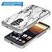 Alcatel OneTouch Fierce XL Case, Alcatel OneTouch Flint Case, Alcatel OneTouch Pixi Glory LTE A621B Case, kaesar Graphic Hybrid Slim Protector Case for Alcatel Fierce XL (White Marble)