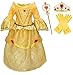Romy's Collection Princess Belle Yellow Party Dress Costume, 6-7