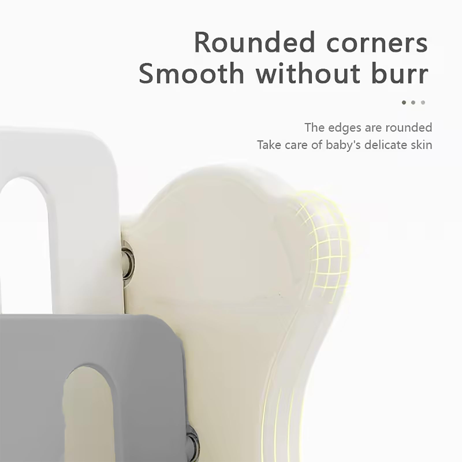 Deer COCO Kids Bookshelf for Toddlers, 7 Tier White Bookcase for Kids Bedroom/Nursery/Classroom, Corner Bookshelf Book Storage Organization Montessori Baby Book Storage Shelf (Grey-7-Tier Bookcase)