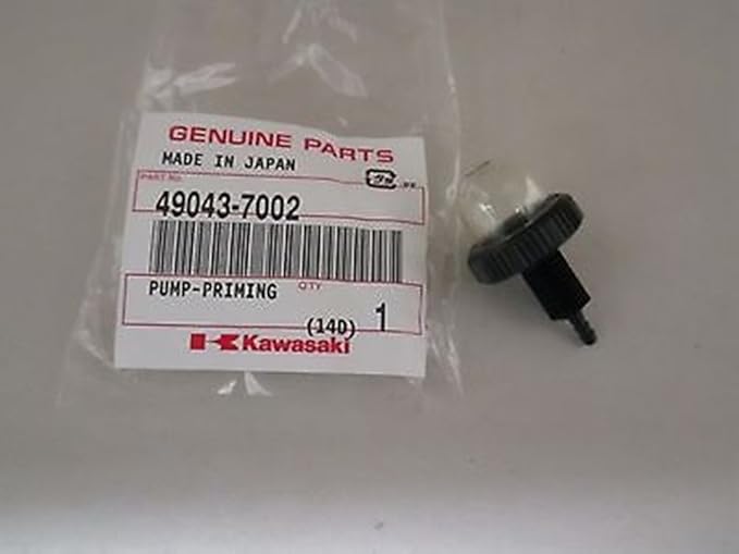 Genuine Kawasaki 490437002 Priming Pump Fits FJ180V Primer Bulb OEM
