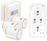 Netatmo Smart Thermostat with 3 Radiator Valves NTH NAV EU NBU-NTH-NAV-EU