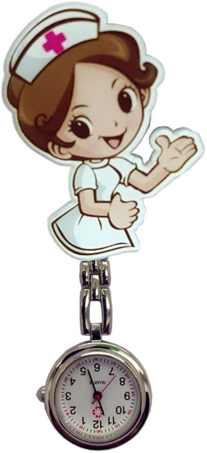 Nurse Watch Nurse Watch Brooch Cute Nurse Table Doctor with Hanging