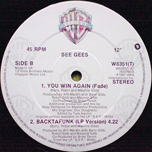  You Win Again Bee Gees 12