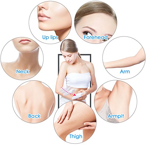 Life Basis Full Body IPL Hair Removal Device for Face & Body-300,000 Flashes Professional Salon Hair Removal Machine for Home Beauty Use