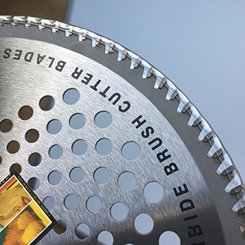 1 Blade 9" -100t -- Multi-Use Brush Specialty -- RENEGADE BLADE - Carbide Brush Cutter weed eater Blades, 230mm diameter
